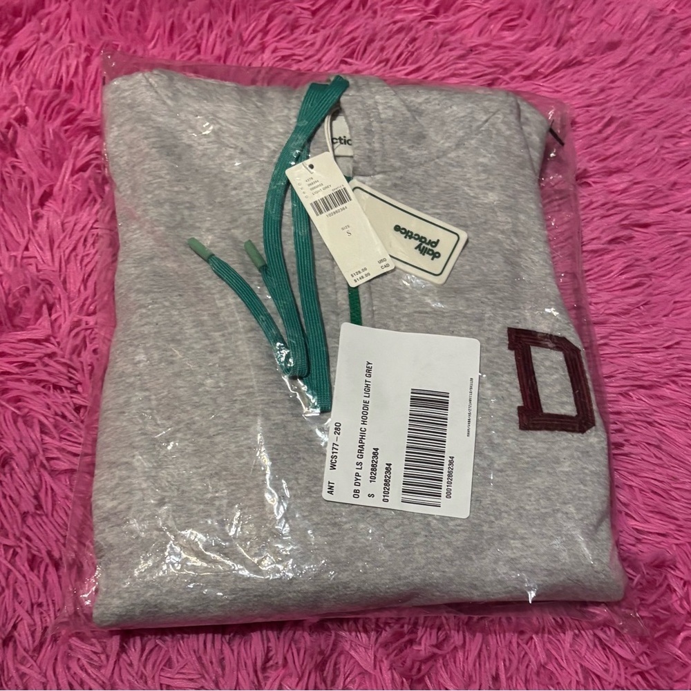 Anthropologie Drawstring Long Sleeve Hoodie Size Medium/Daily Practice - Picture 8 of 12